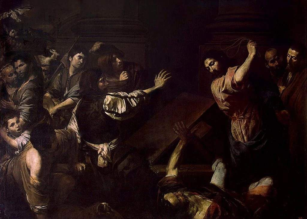 Scacciata dei mercanti dal tempio - The Hermitage, St. Petersburg